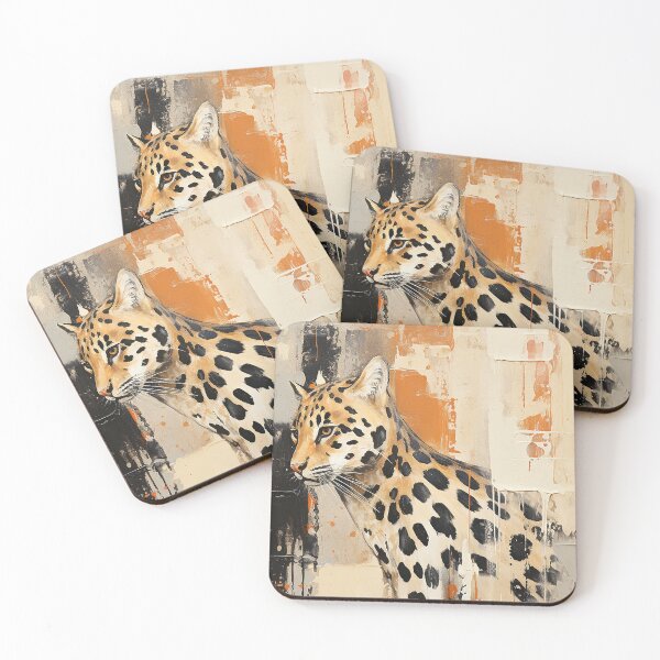 Artikelvorschau, Leopard-Kunst-elegante katzenartige Tier-Schönheit entworfen und verkauft von dreamingbliss.