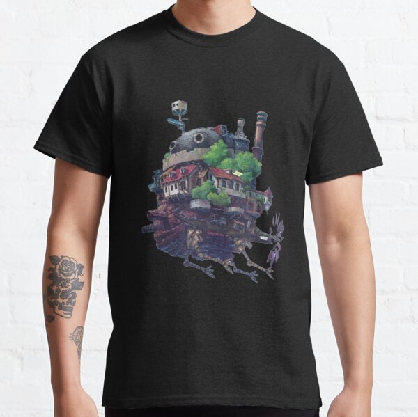 Camiseta unisex El Castillo Ambulante del Studio Ghibli