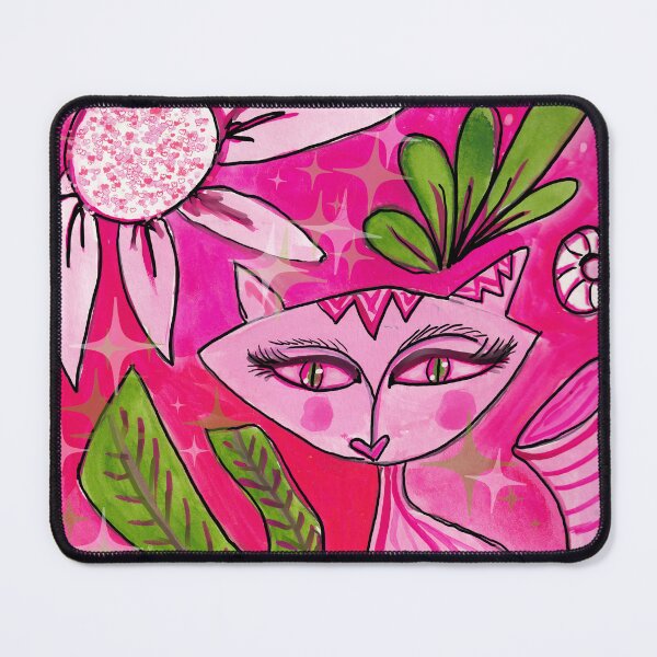 Item preview, Cat Miss Kitty Fantastico Happy Cat Art for Happy Cats Sketchbook Cats Brenda Knoll designed and sold by Brenda Knoll.