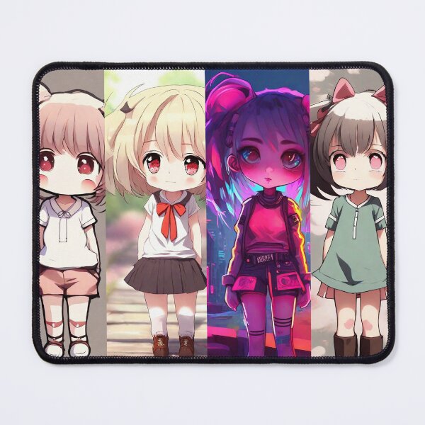Item preview, Power Packed Anime Girls Graphic Design designed and sold by imaginariumlab.