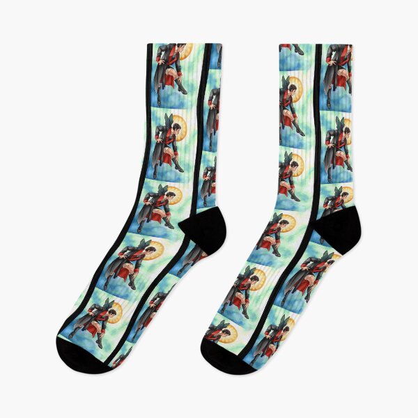 Item preview, Castiel Leyendecker Sock Advertisement designed and sold by lsrael-velasque.