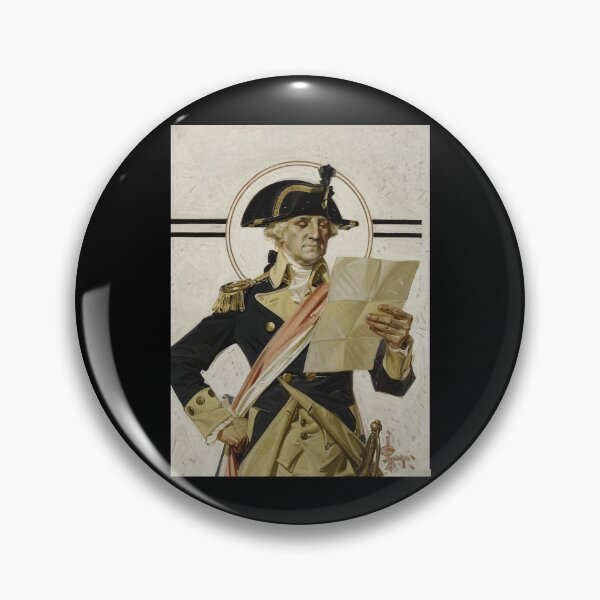 Item preview, George Washington  Joseph Christian Leyendecker  1919 Founding Fathers Revolutionary War Art Long designed and sold by lsrael-velasque.