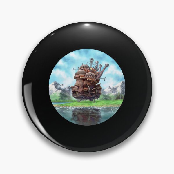 Item preview, Howl_s Moving Castle in the Mountains  designed and sold by CarmelaWinkler.