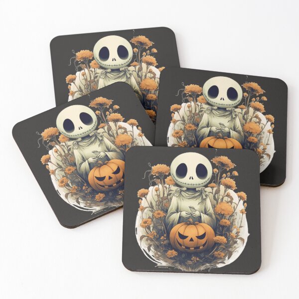Item preview, Smiling Ghost Among Pumpkins and Flowers - Bodo designed and sold by MarcinCollie.