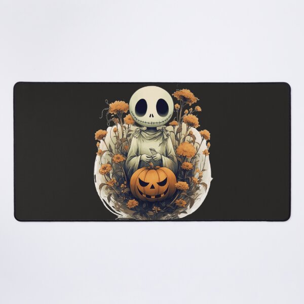 Item preview, Smiling Ghost Among Pumpkins and Flowers - Bodo designed and sold by MarcinCollie.