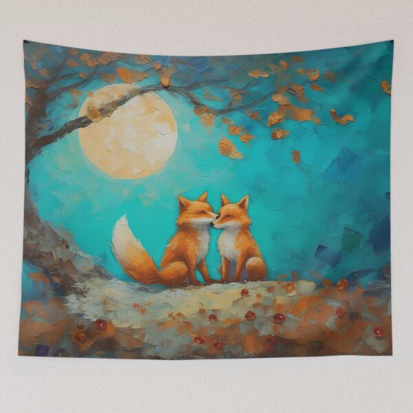 Item preview, Autumn Moonlit Romance designed and sold by Wallart-Nisyo.