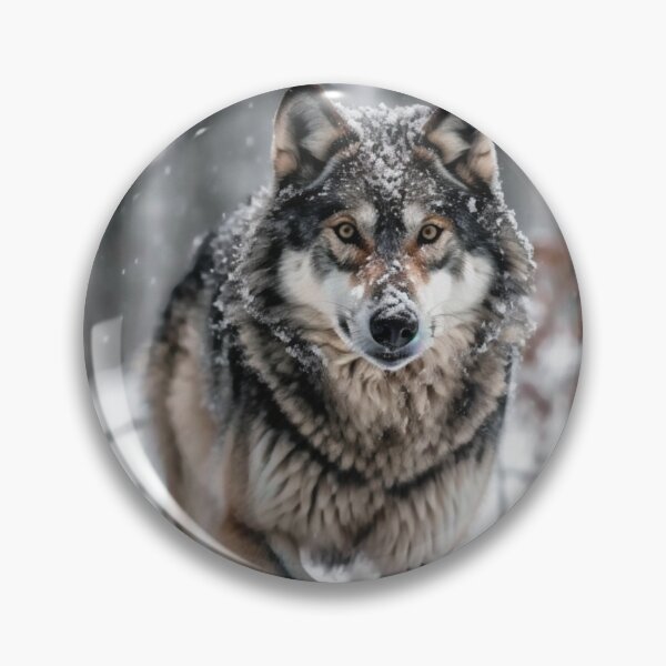 Artikelvorschau, Schneewolf entworfen und verkauft von Dawn van Doorn.