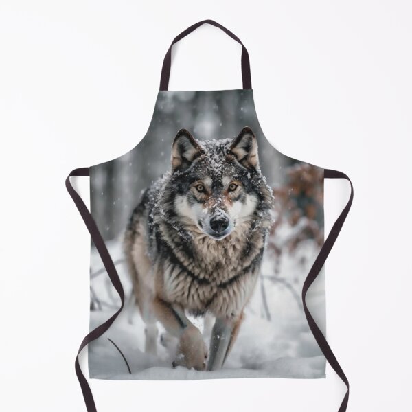 Artikelvorschau, Schneewolf entworfen und verkauft von Dawn van Doorn.