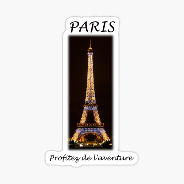 Item preview, PARIS - ENJOY THE ADVENTURE! (in French) designed and sold by BWBConcepts.