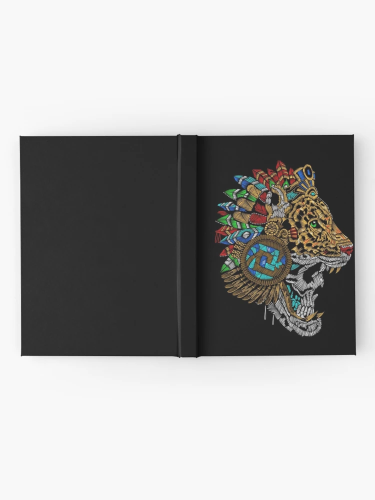 Cuaderno con la obra «Guerrero Jaguar Azteca» de ulisesv19