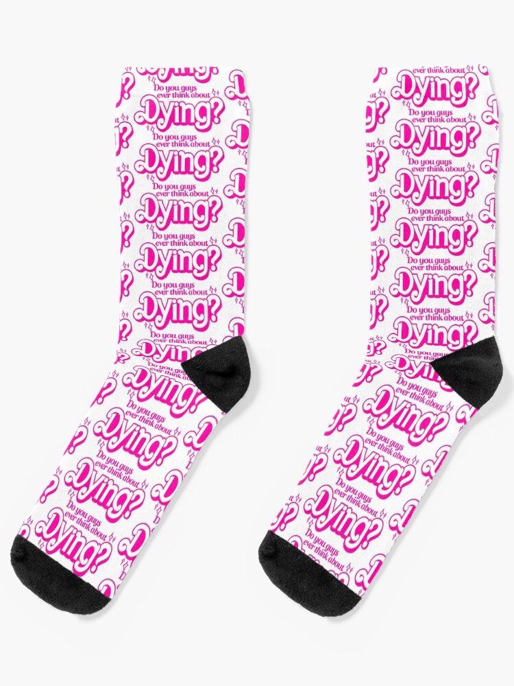 Imagen 1 de 5, Calcetines con la obra ¿Alguna vez piensan en morir?, diseñada y vendida por BootsBoots.