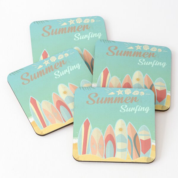 Artikelvorschau, Cooles Sommer-Sommer-Surfen entworfen und verkauft von Pasteltone.