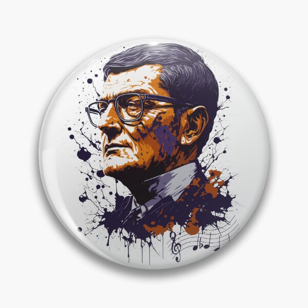 Item preview, Dmitri Shostakovich DSCH designed and sold by bennasener.