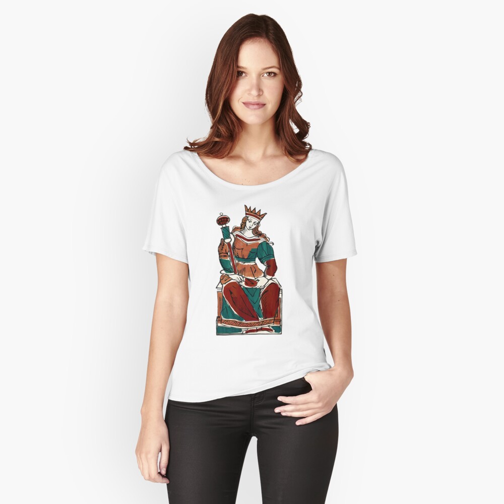 Aperçu de l'œuvre T-shirt coupe relax créée et vendue par lesmotsclefs.