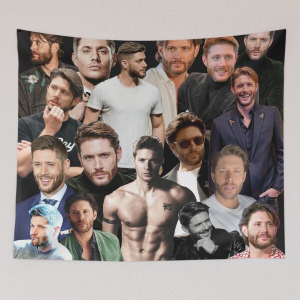Item preview,  HIGH QUALITY jensen ackles photo collage  designed and sold by heavyduck.