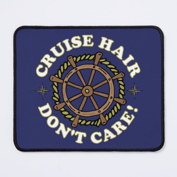 Item preview, Funny Cruise Ship Hair Cruising Quote designed and sold by HotHibiscus.