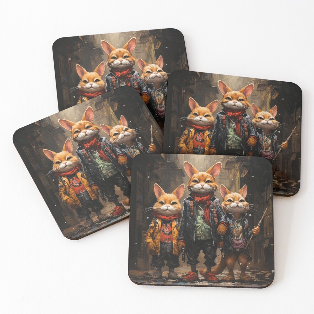 Item preview, Coasters (Set of 4) designed and sold by PittyReese.