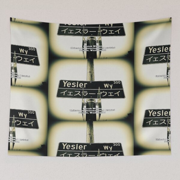 Item preview, Yesler Way, Seattle, Washington by Mistah Wilson designed and sold by The Street Sign Store.