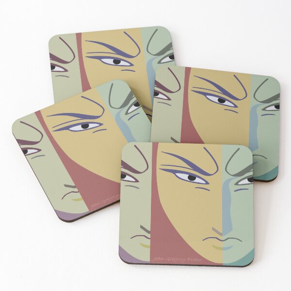 Item preview, FACES #5 designed and sold by Jean Gregory Evans.