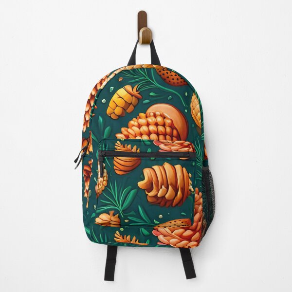 Item preview, A Pattern of Pinecones and Acorns on a Green Background designed and sold by Queen1120.