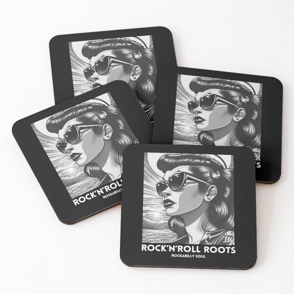 Item preview, Rockabilly Girl Rock'n'roll Motorbike Rock Dice Lucky Quiff Hipster 50s Vintage designed and sold by NerdyCotton.