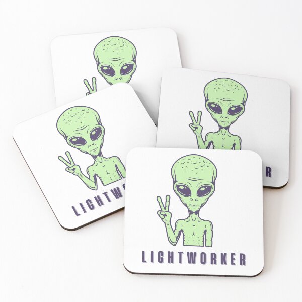 Item preview, Lightworker Alien designed and sold by PlanetStarseed.