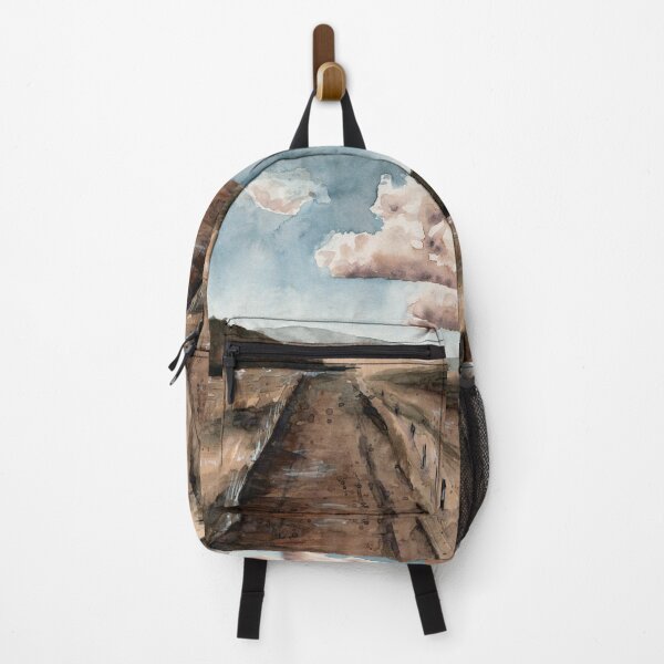 Item preview, Muted Desert Scenery - Watercolor Painting designed and sold by Pattokarts.