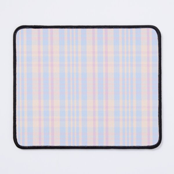 Item preview, Pastel Aesthetic Sorcha 2 Hand Drawn Textured Plaid Pattern designed and sold by GenAumonier.