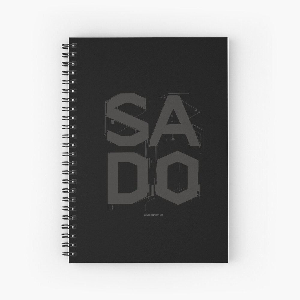 Item preview, Spiral Notebook designed and sold by StudioDestruct.