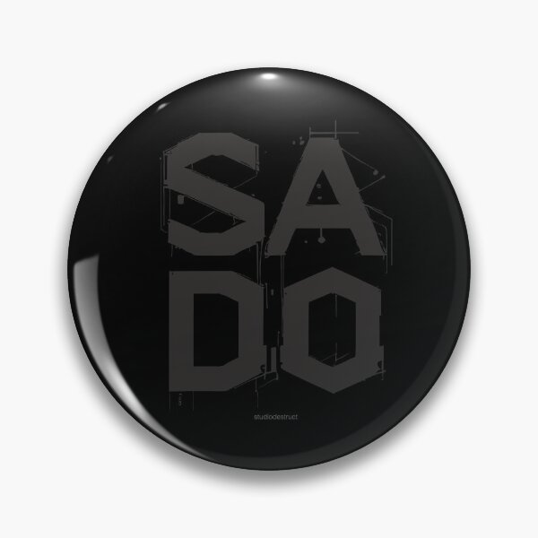 Item preview, SADO (Black on Black) designed and sold by StudioDestruct.