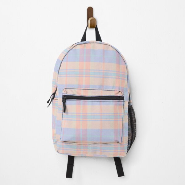 Item preview, Pastel Aesthetic Arable 1 Hand Drawn Textured Plaid Pattern designed and sold by GenAumonier.