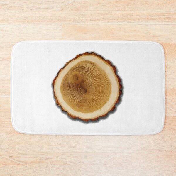 Item preview, Round log slice. Image created using geometric shapes designed and sold by EdgyEdgeArt.