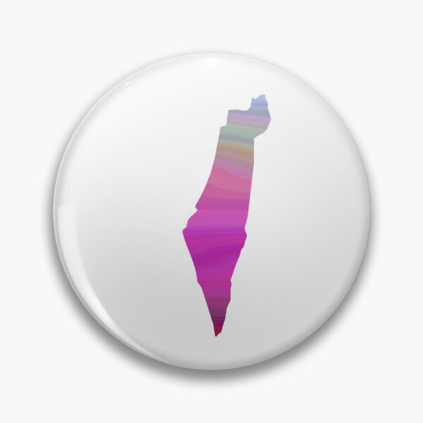 Item preview, Colorful Map Of Israel designed and sold by NLR32.