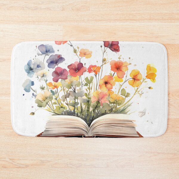 Item preview, Flowers on the book designed and sold by grebie.