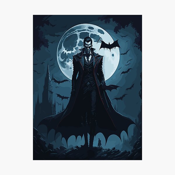 Item preview, Dracula - The Elegant Vampire - Halloween designed and sold by urbsrepublic.