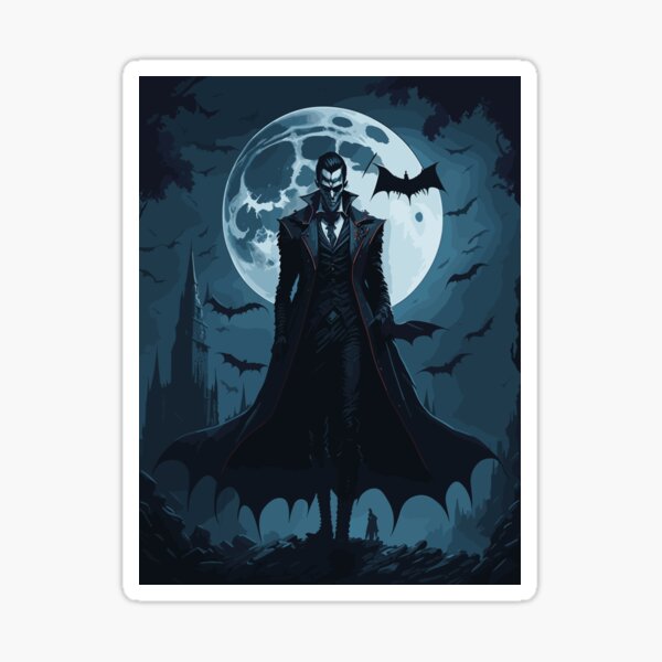 Artikel-Vorschau von Dracula – Der elegante Vampir – Halloween, designt und verkauft von urbsrepublic.