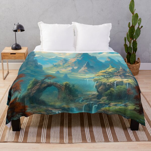 Item preview, Temple Landscape designed and sold by Dawn van Doorn.