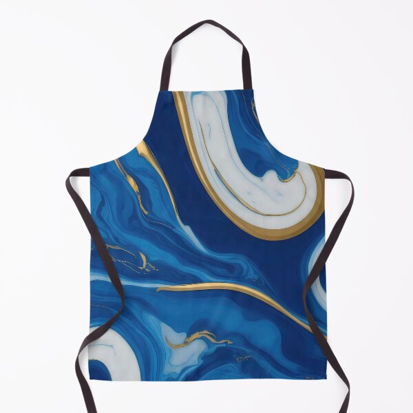 Item preview, Marble - Blue And Golden designed and sold by 96mon.