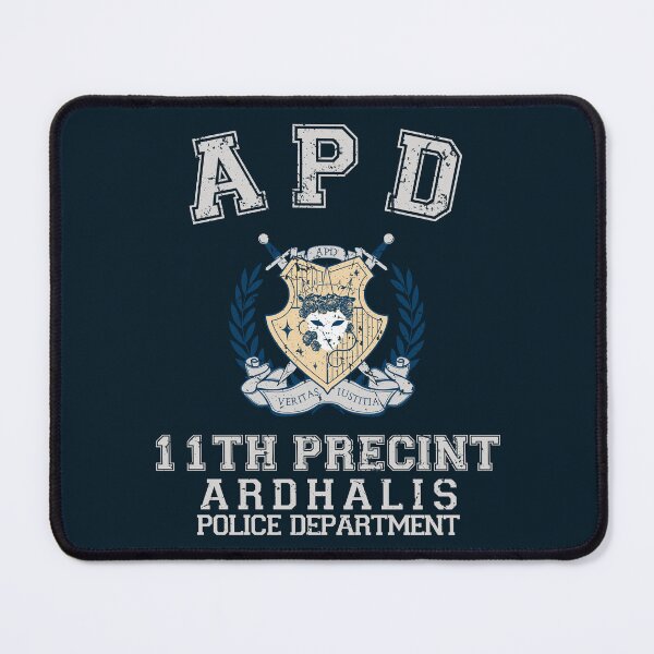 Item preview, Purple Hyacinth APD Ardhalis Police Department 11th Precinct designed and sold by The Malva Glyphs.
