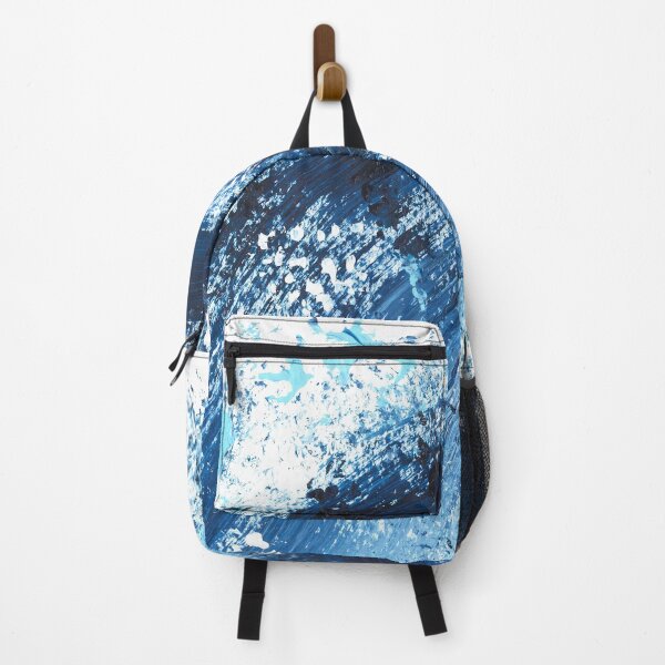 Item preview, Nature and landscapes, blue landscape, sea, flow, wave designed and sold by anaozzart.