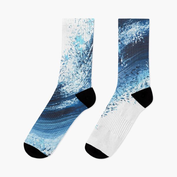 Item preview, Nature and landscapes, blue landscape, sea, flow, wave designed and sold by anaozzart.