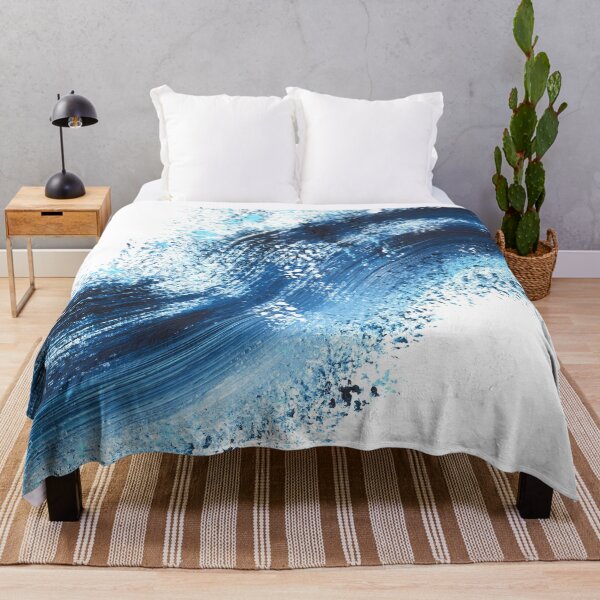 Item preview, Nature and landscapes, blue landscape, sea, flow, wave designed and sold by anaozzart.