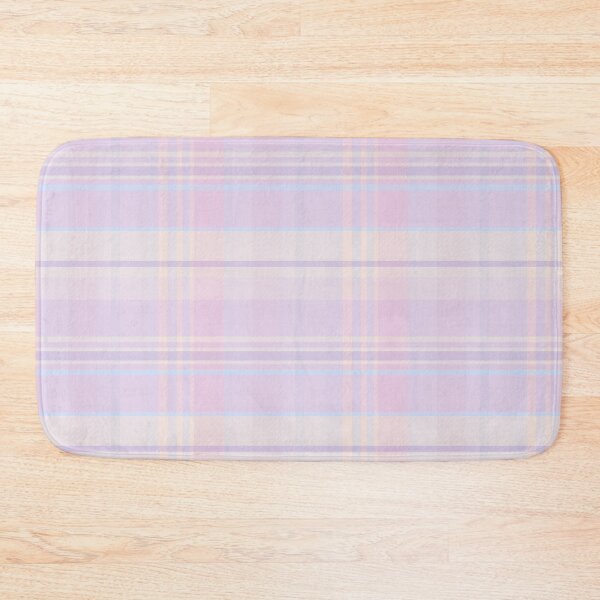 Item preview, Pastel Aesthetic Iona 2 Hand Drawn Textured Plaid Pattern designed and sold by GenAumonier.
