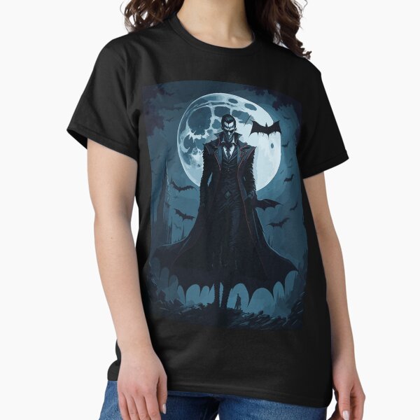 Aperçu de l'œuvre Dracula - Le vampire élégant - Halloween créée et vendue par urbsrepublic.