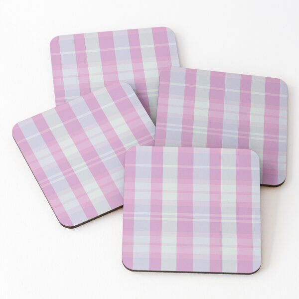 Item preview, Pastel Aesthetic Evander 2 Hand Drawn Textured Plaid Pattern designed and sold by GenAumonier.
