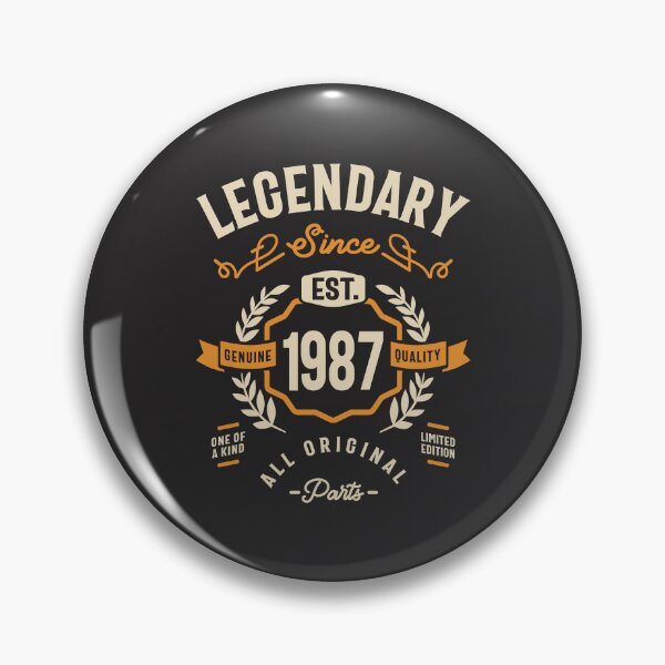 Item preview, Legendary Since Est 1987 Birthday 36 Years Old designed and sold by cidolopez.