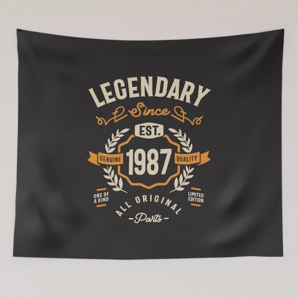 Item preview, Legendary Since Est 1987 Birthday 36 Years Old designed and sold by cidolopez.