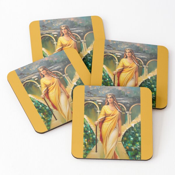 Item preview, Abeona Roman Goddess of outward journeys designed and sold by KRainbird.