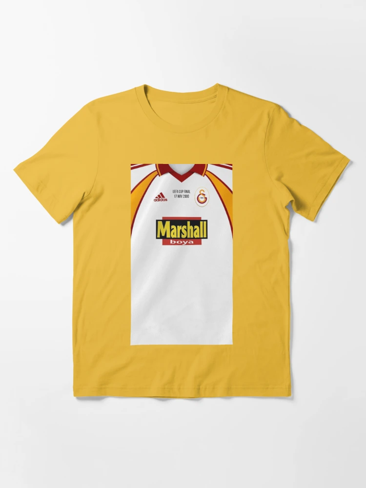 Essential T-Shirt for Sale mit Weißes quadratisches Vintage-Hemd von  Galatasaray von ersindesign