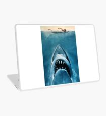 Vinilo para portátil Cartel de la película de mandíbulas